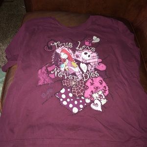 Women’s nightmare before Christmas shirt